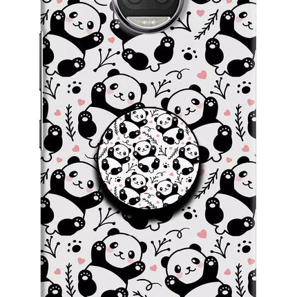 Cute Panda Moto G5S plus Pop Case by Casekaro