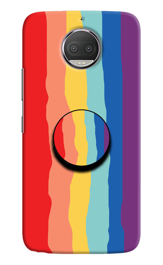 Rainbow Moto G5S plus Pop Case by Casekaro