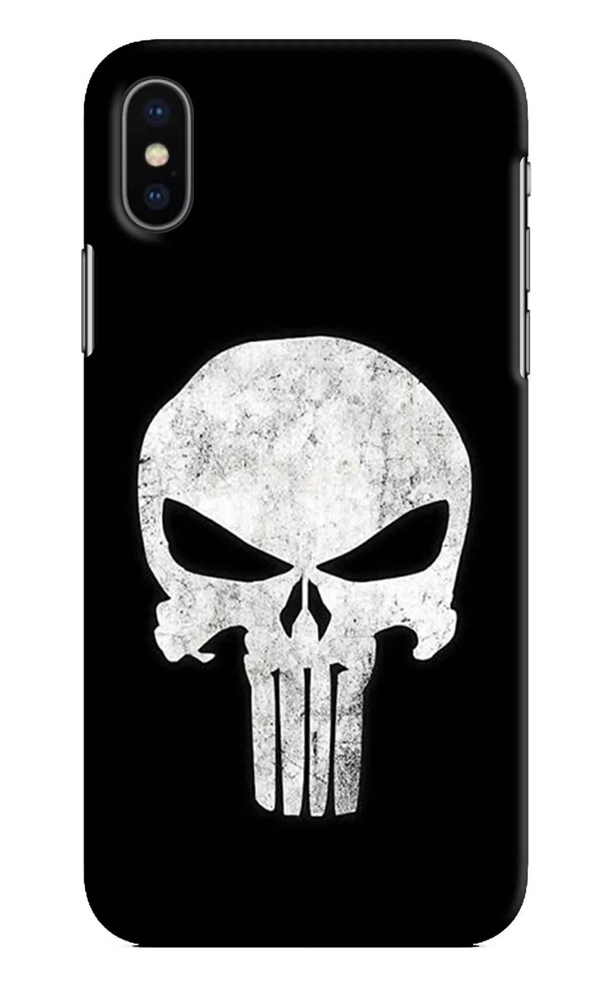 Punisher Skull iPhone X Hard Case Back Cover by Casekaro