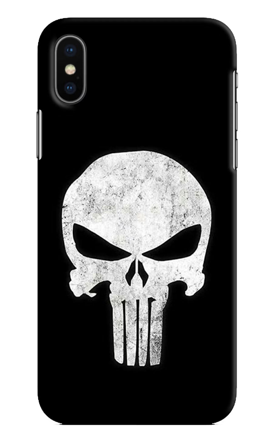 Punisher Skull iPhone X Back Cover, Hard case