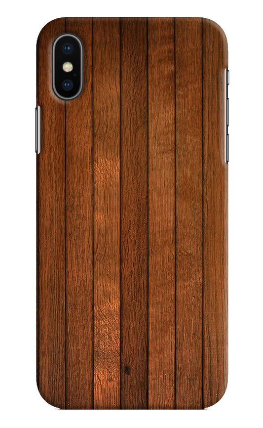Wooden Artwork Bands iPhone X Hard Case Back Cover by Casekaro
