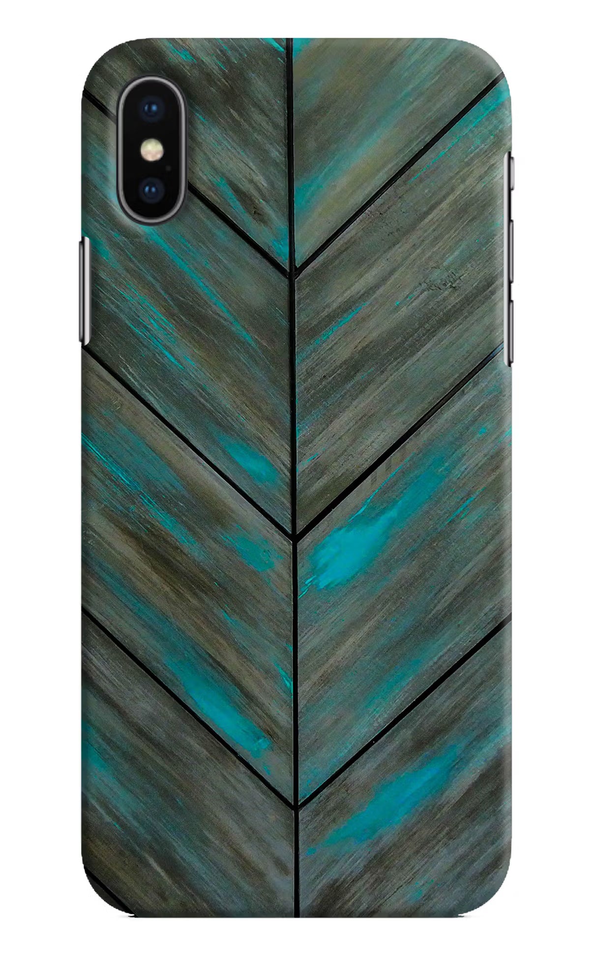 Pattern iPhone X Hard Case Back Cover by Casekaro