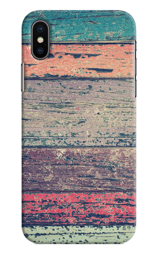 Colourful Wall iPhone X Hard Case Back Cover by Casekaro