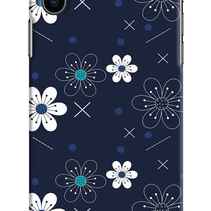 Flowers iPhone X Hard Case Back Cover by Casekaro