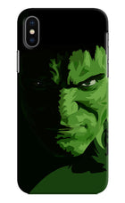 HULK iPhone X Hard Case Back Cover by Casekaro