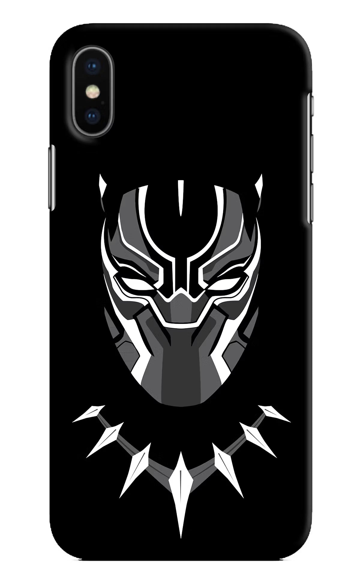 Black Panther iPhone X Hard Case Back Cover by Casekaro