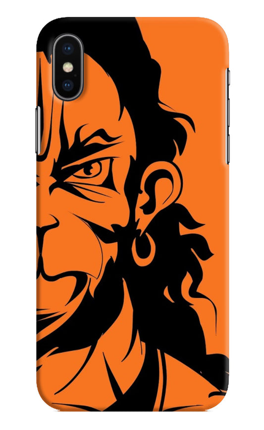 Hanuman iPhone X Hard Case Back Cover by Casekaro