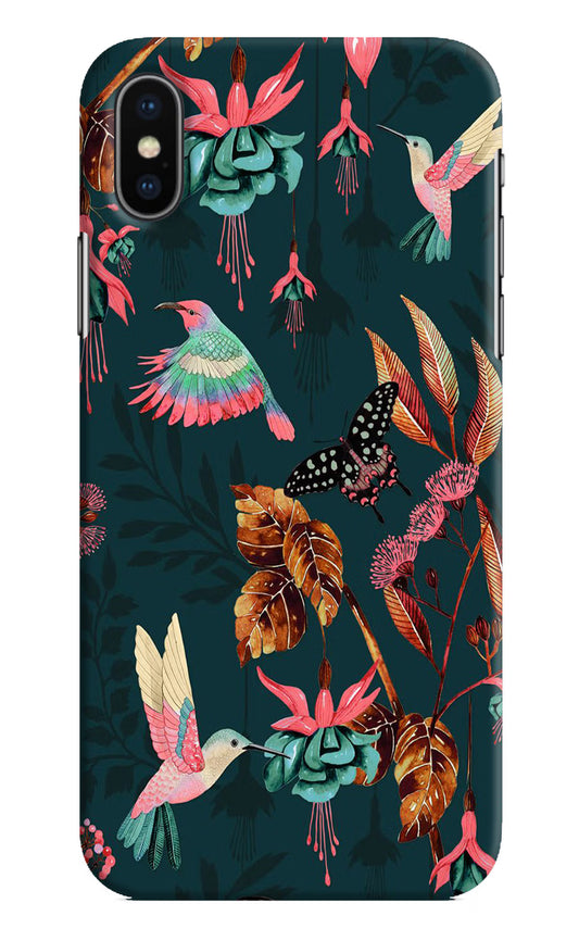 Birds iPhone X Hard Case Back Cover by Casekaro