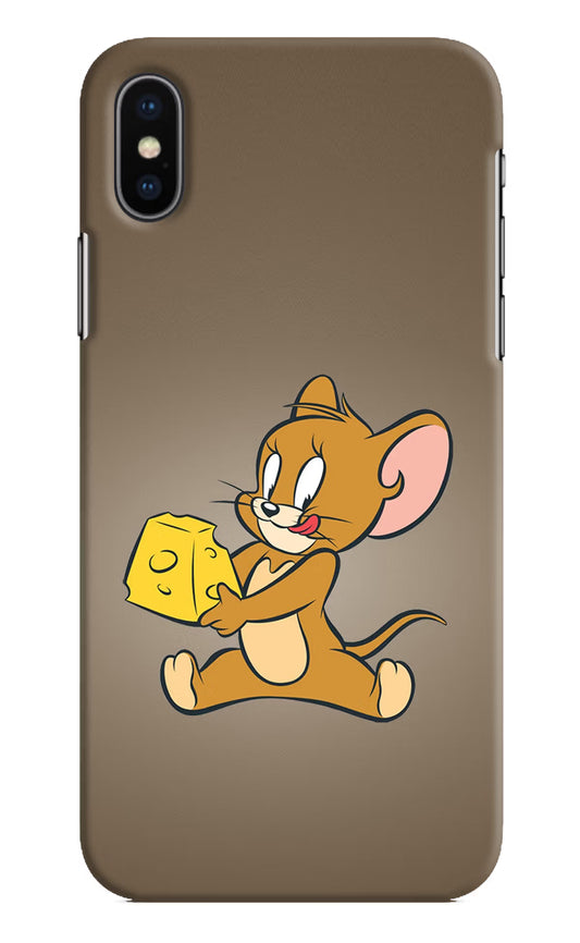 Jerry iPhone X Hard Case Back Cover by Casekaro