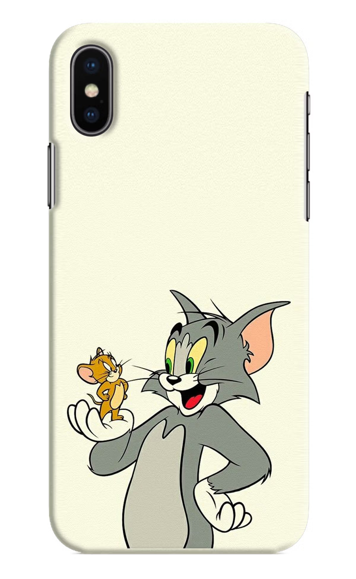 Tom & Jerry iPhone X Hard Case Back Cover by Casekaro