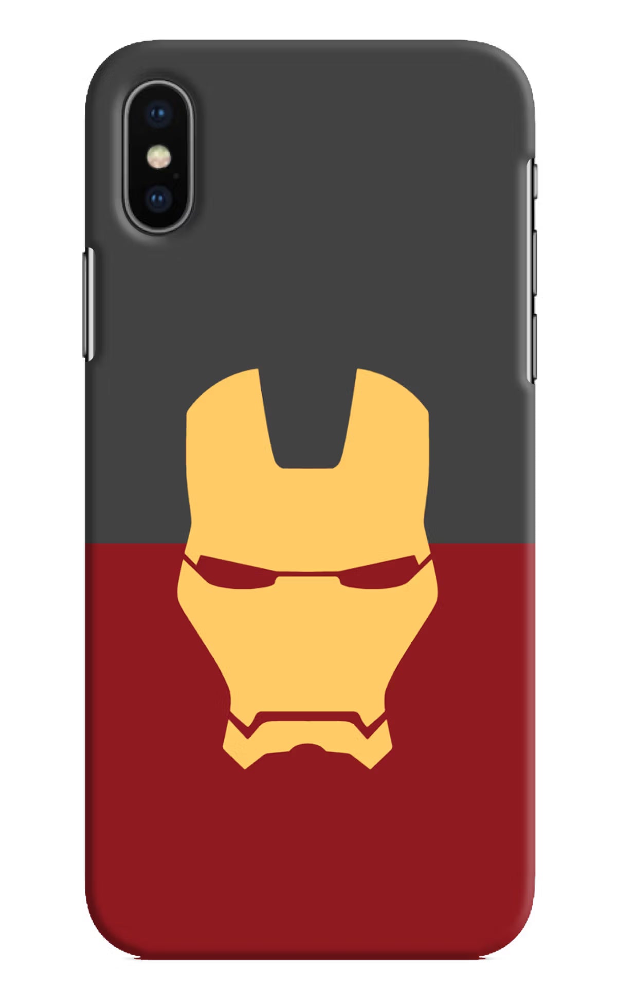 Ironman iPhone X Hard Case Back Cover by Casekaro