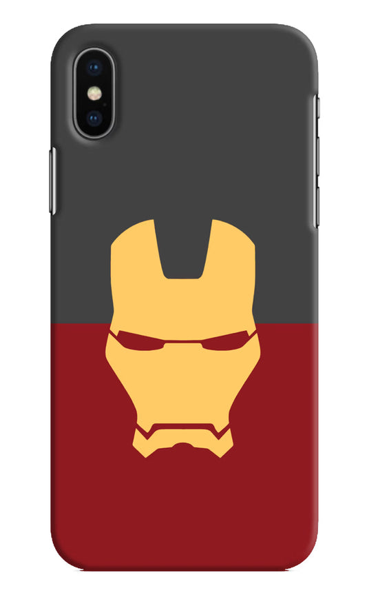 Ironman iPhone X Hard Case Back Cover by Casekaro