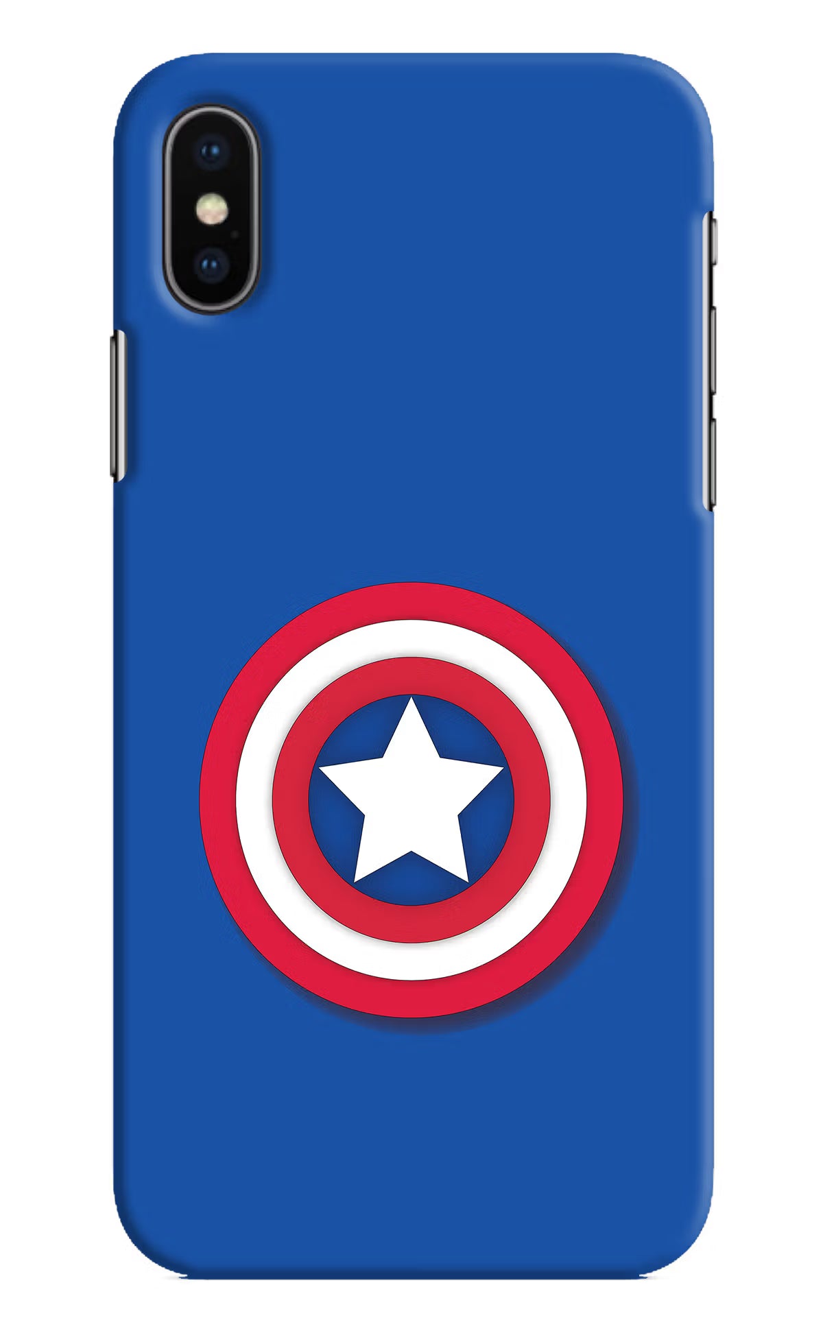 Shield iPhone X Hard Case Back Cover by Casekaro