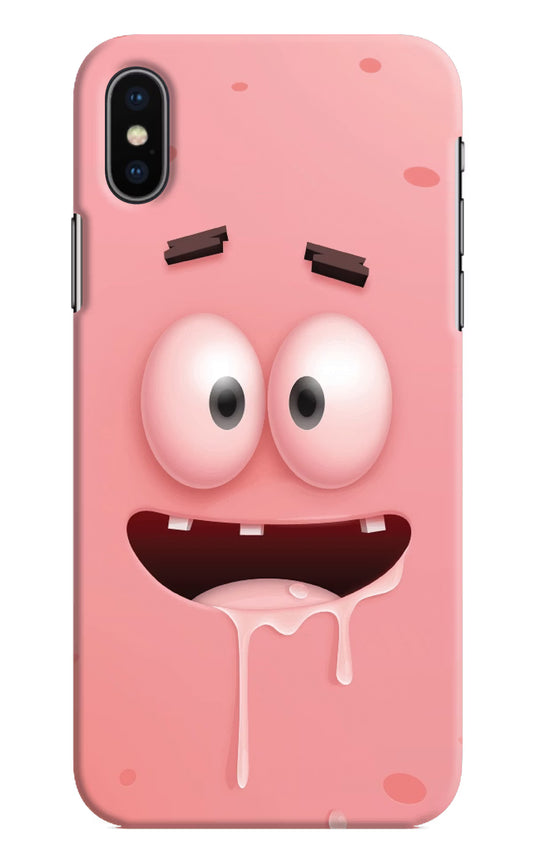 Sponge 2 iPhone X Hard Case Back Cover by Casekaro