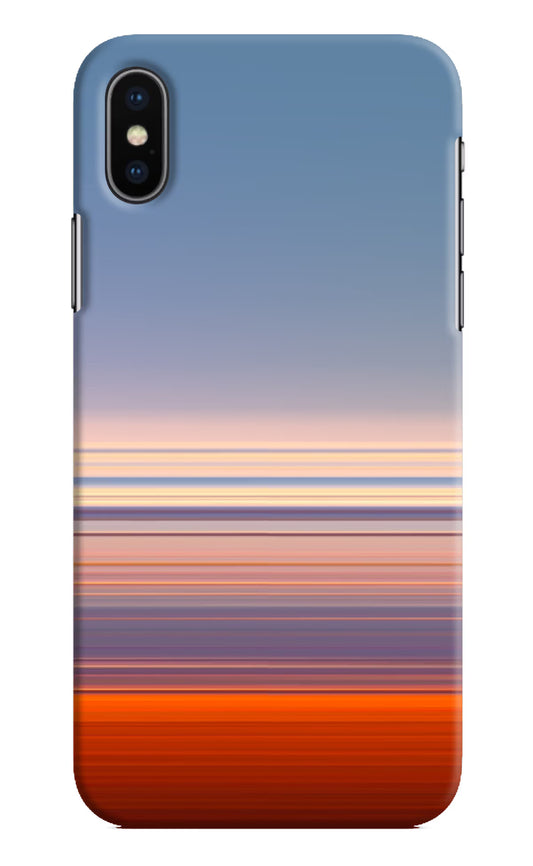 Morning Colors iPhone X Hard Case Back Cover by Casekaro