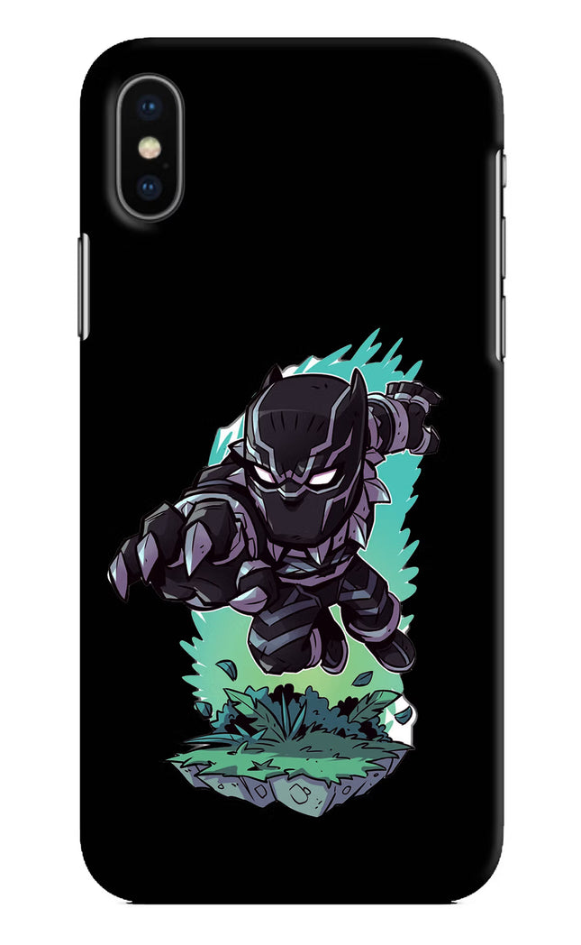 Black Panther iPhone X Hard Case Back Cover by Casekaro