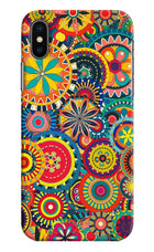 Gol Gol Art iPhone X Hard Case Back Cover by Casekaro