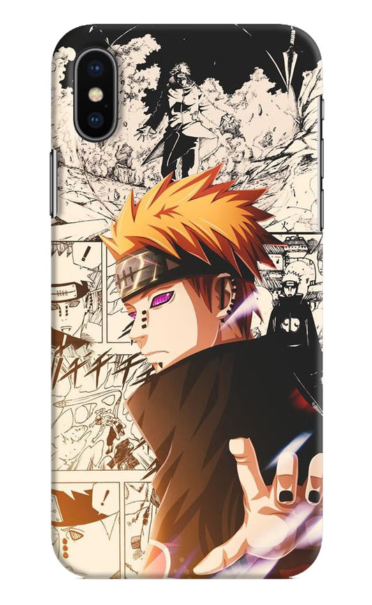 Pain Anime iPhone X Hard Case Back Cover by Casekaro