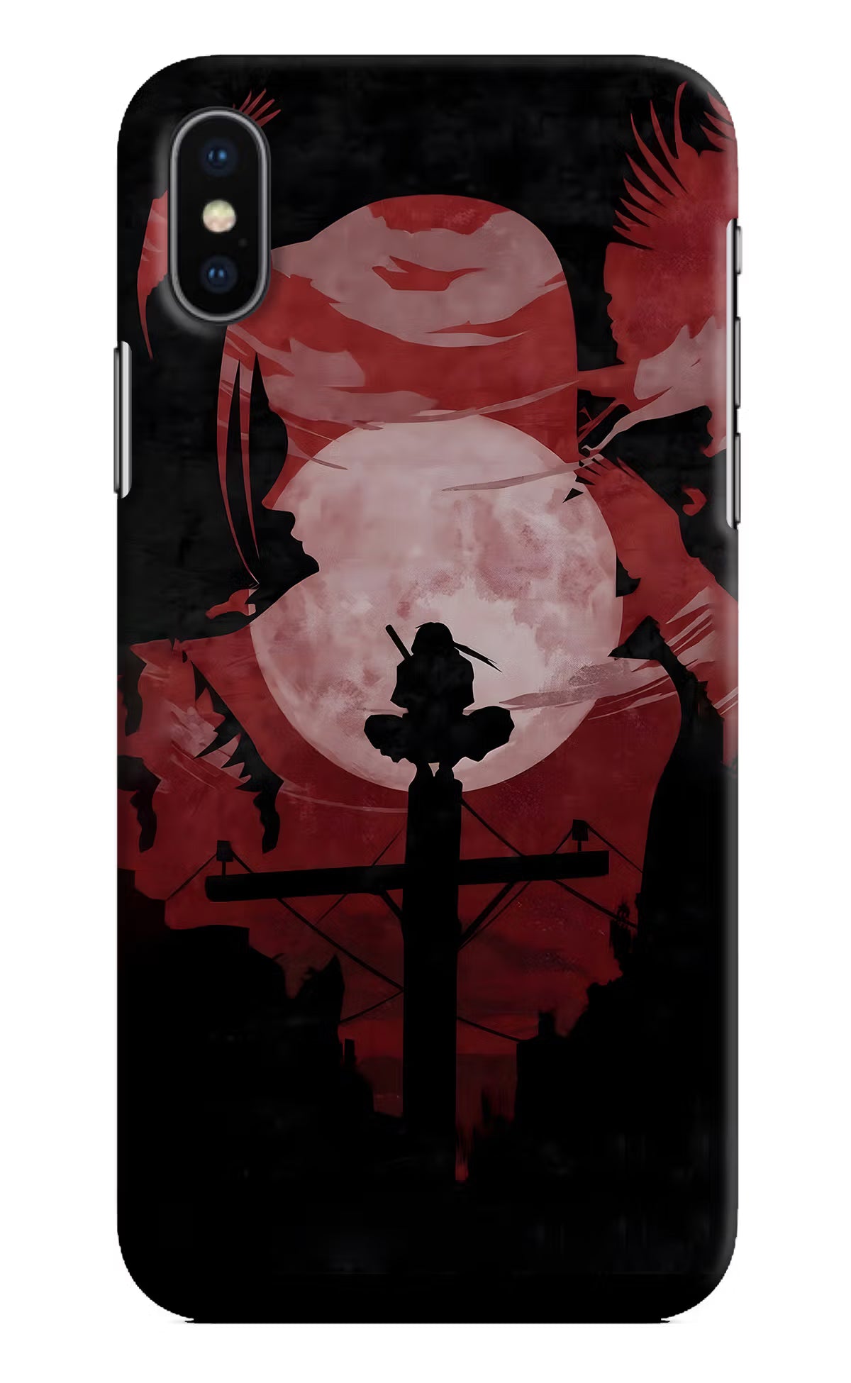 Naruto Anime iPhone X Hard Case Back Cover by Casekaro