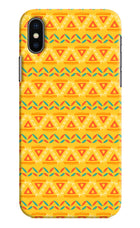 Tribal Pattern iPhone X Hard Case Back Cover by Casekaro