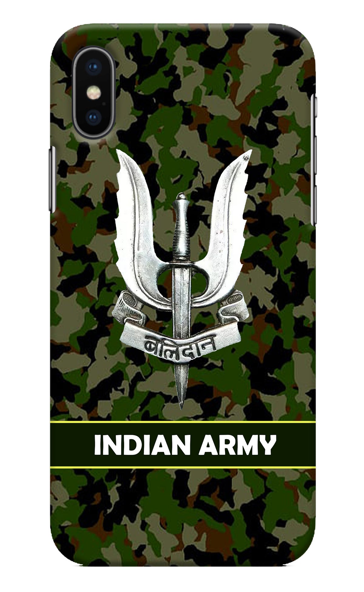 Balidan Indian Logo iPhone X Back Cover