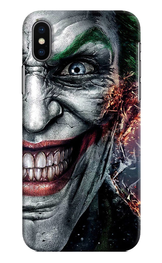 Joker Cam iPhone X Hard Case Back Cover by Casekaro