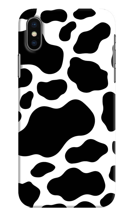 Cow Spots iPhone X Hard Case Back Cover by Casekaro