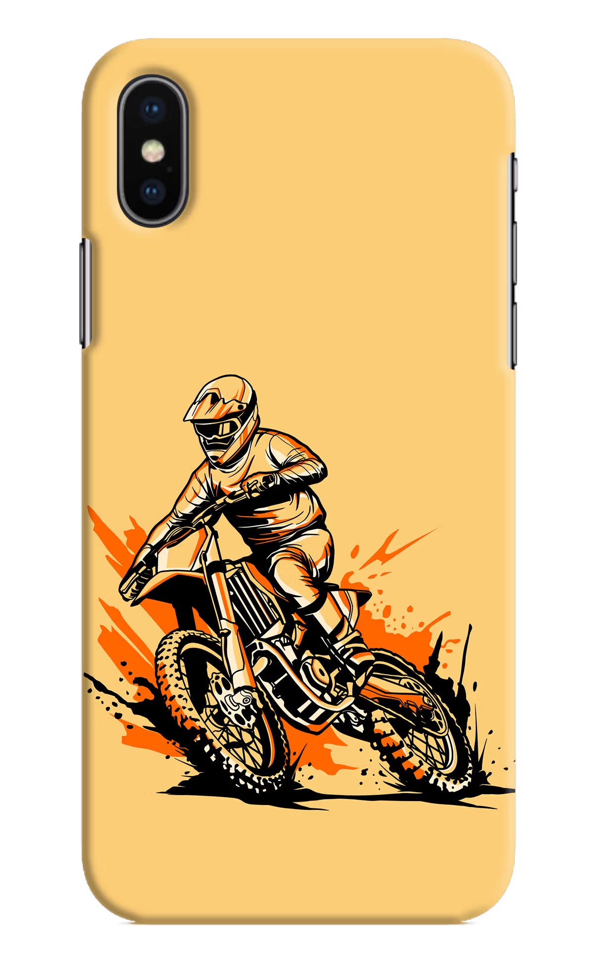 Off-Road Fury iPhone X Hard Case Back Cover by Casekaro