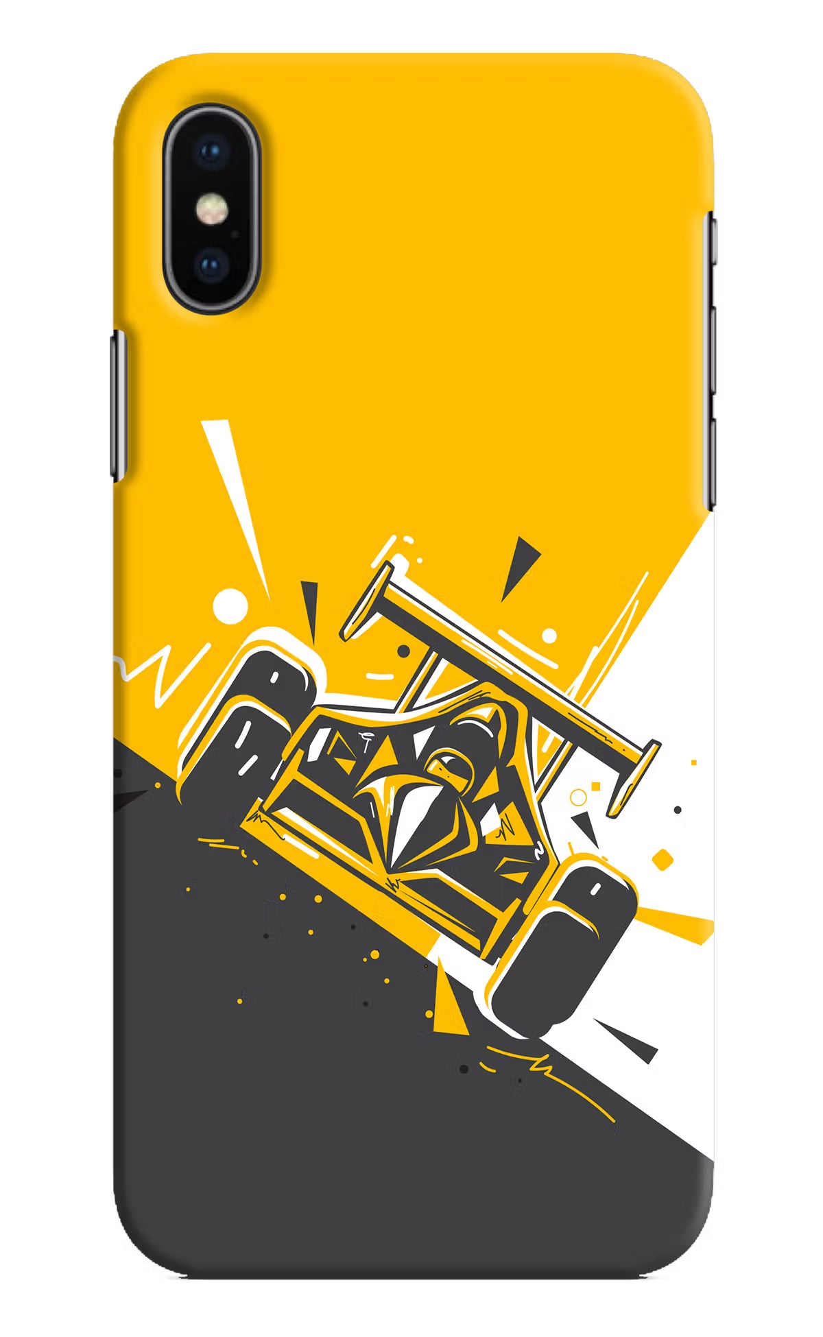 Track King iPhone X Hard Case Back Cover by Casekaro