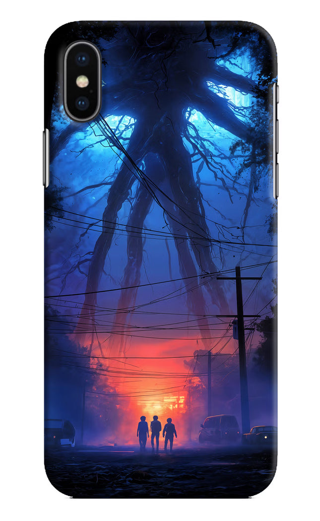 Ordinary Things Shadow iPhone X Hard Case Back Cover by Casekaro