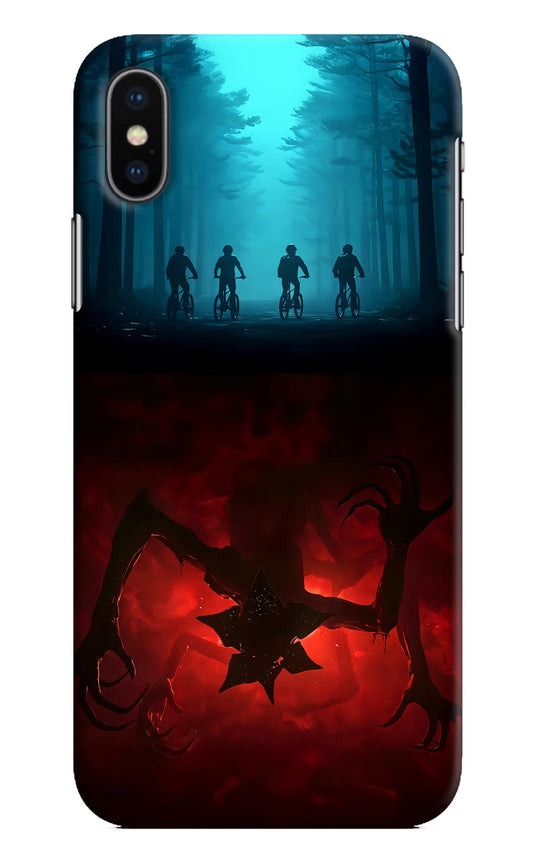 Ordinary Things Downside Up iPhone X Hard Case Back Cover by Casekaro