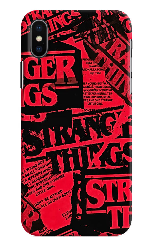 Ordinary Things iPhone X Hard Case Back Cover by Casekaro