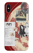 Taylor Swift iPhone X Hard Case Back Cover by Casekaro
