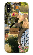 Rain iPhone X Hard Case Back Cover by Casekaro