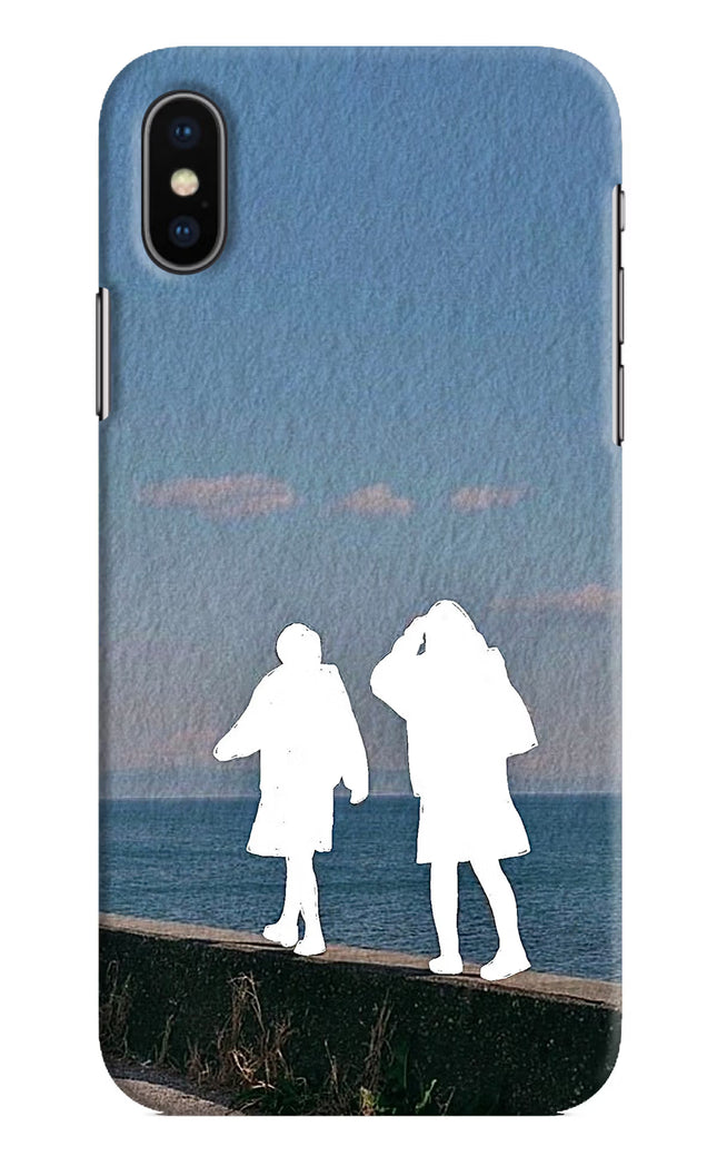 Coastal Dream iPhone X Hard Case Back Cover by Casekaro