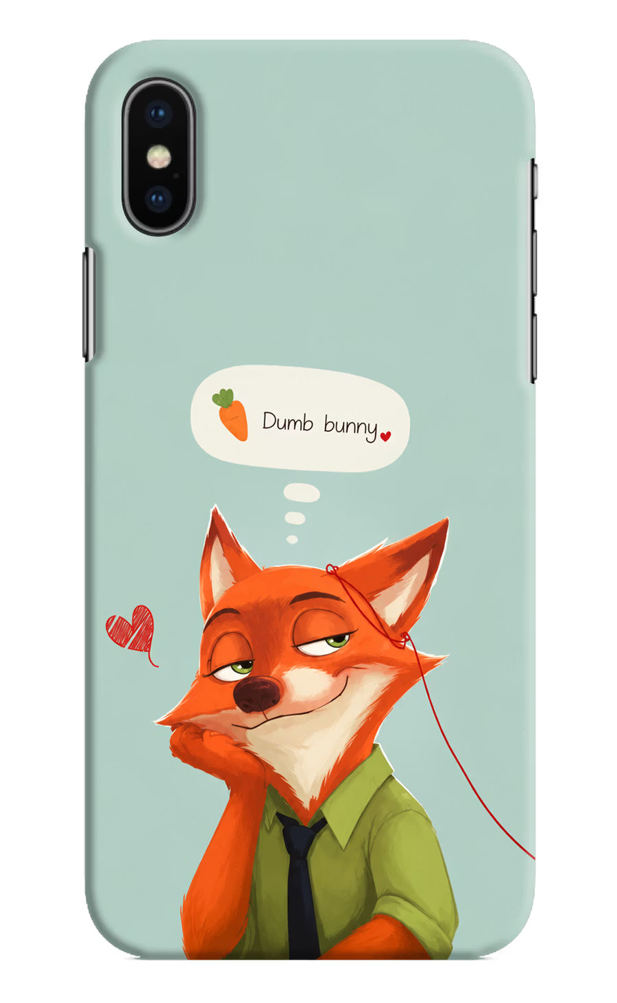 Nick Charm iPhone X Back Cover, Hard case