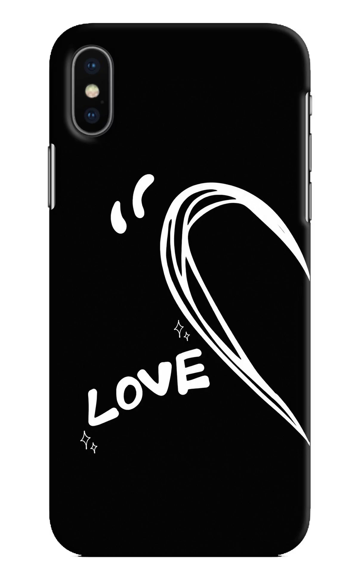 Love Line iPhone X Back Cover