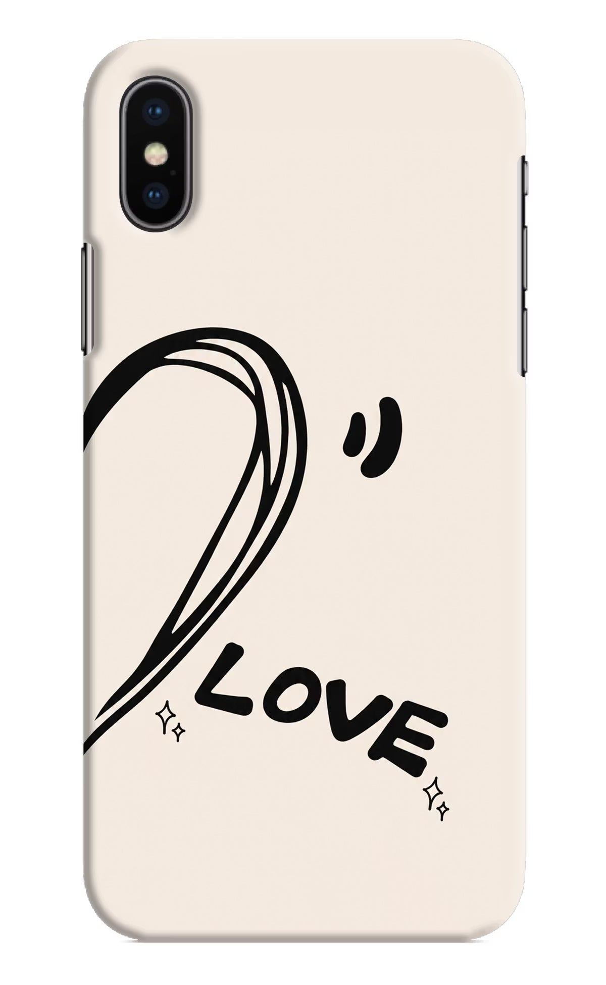 Soul Line iPhone X Back Cover