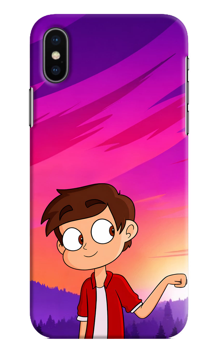 Marco Sunset iPhone X Back Cover, Hard case