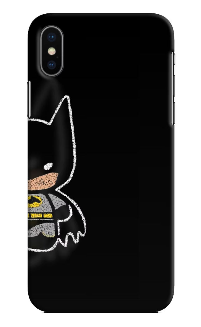 Bat Kitty iPhone X Hard Case Back Cover by Casekaro