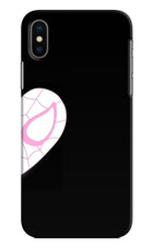 Gwen Mask iPhone X Hard Case Back Cover by Casekaro