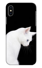 Snow Gaze iPhone X Hard Case Back Cover by Casekaro