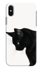 Shadow Gaze iPhone X Hard Case Back Cover by Casekaro