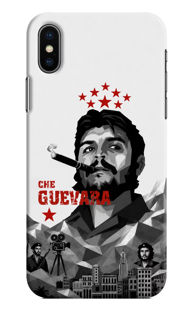 Che Guevara Iconic iPhone X Hard Case Back Cover by Casekaro