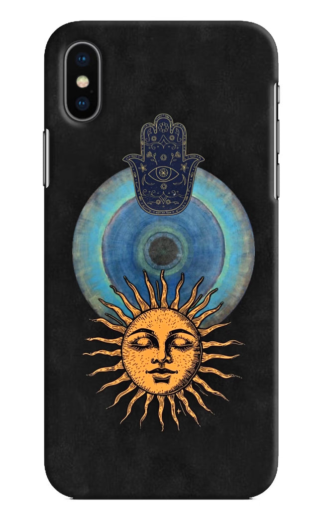 Divine Sun iPhone X Hard Case Back Cover by Casekaro