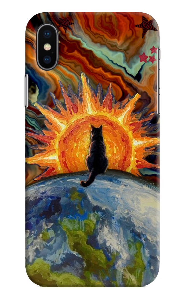 Sunrise Beyond iPhone X Hard Case Back Cover by Casekaro