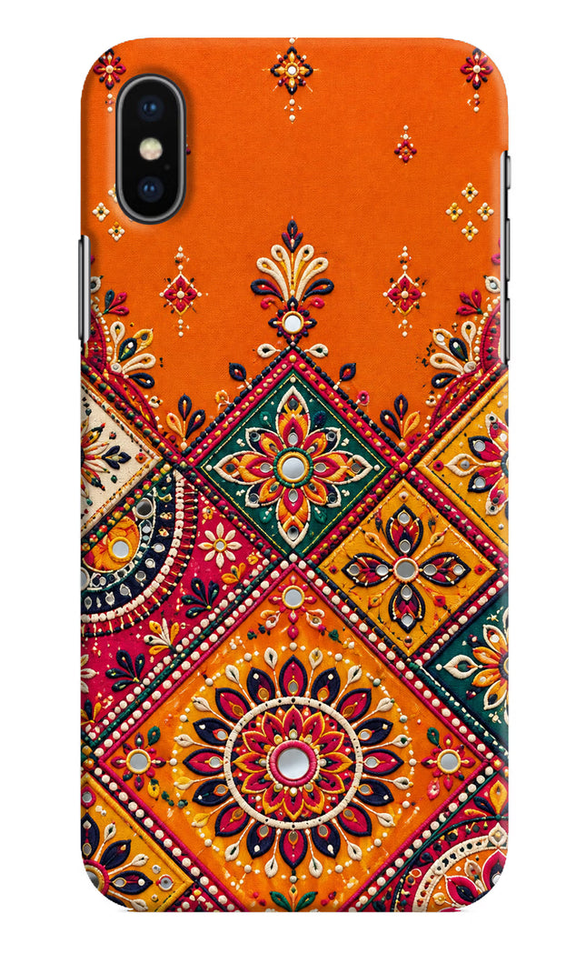 Kutch Glow iPhone X Hard Case Back Cover by Casekaro