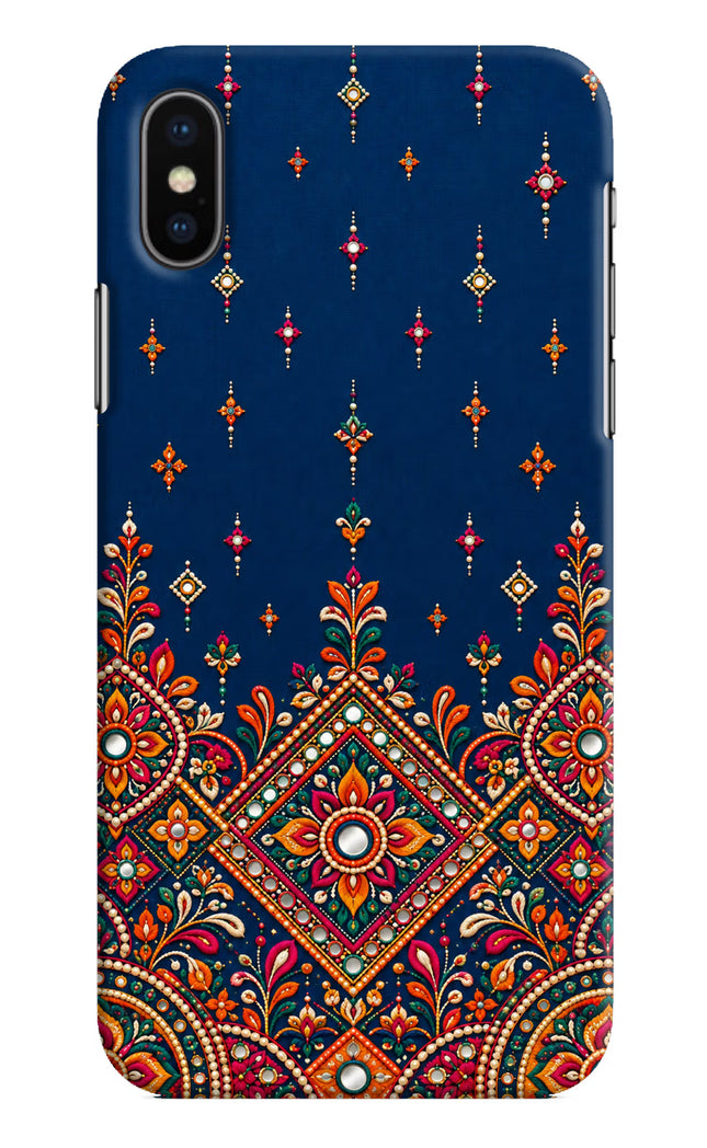 Neel Noor iPhone X Hard Case Back Cover by Casekaro