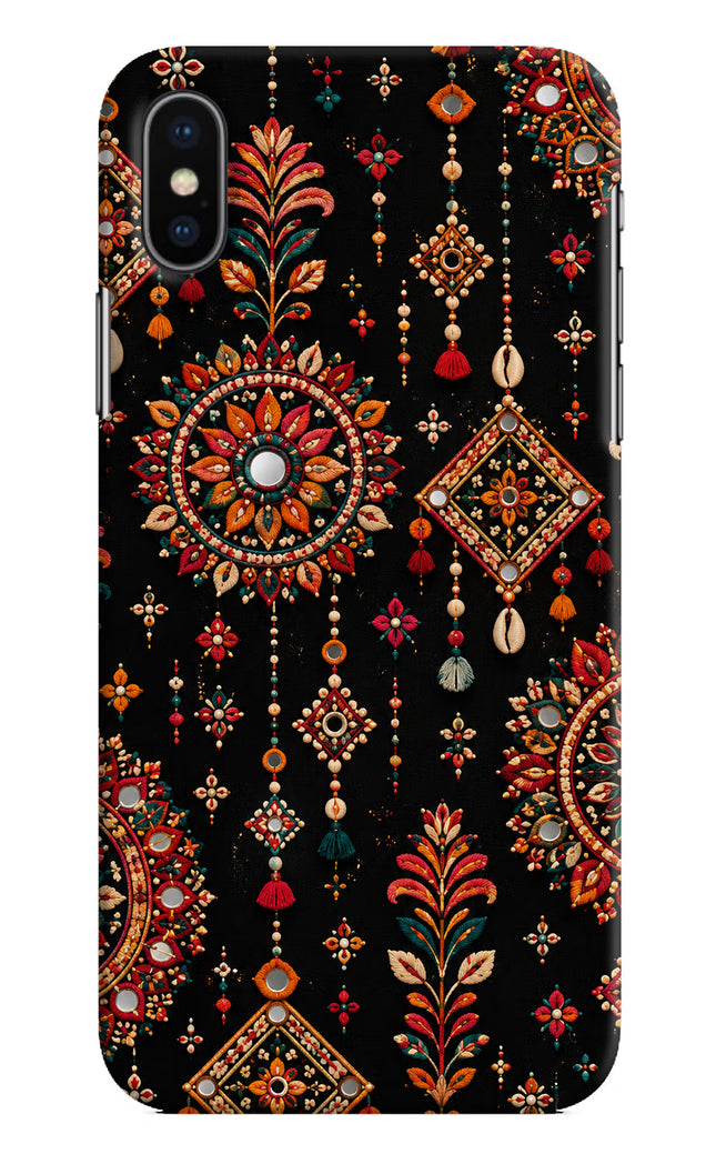 Boho Noir iPhone X Hard Case Back Cover by Casekaro