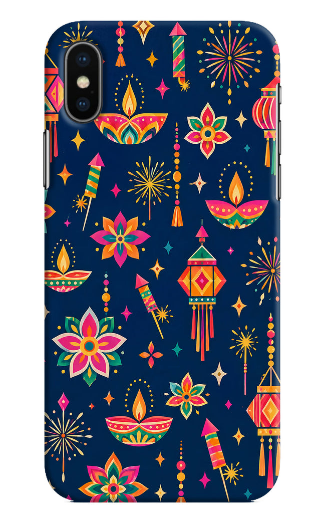 Festive Pop iPhone X Back Cover